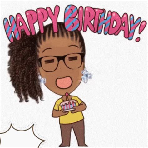 happy birthday black girl gif|Happy Birthday Ebony GIFs